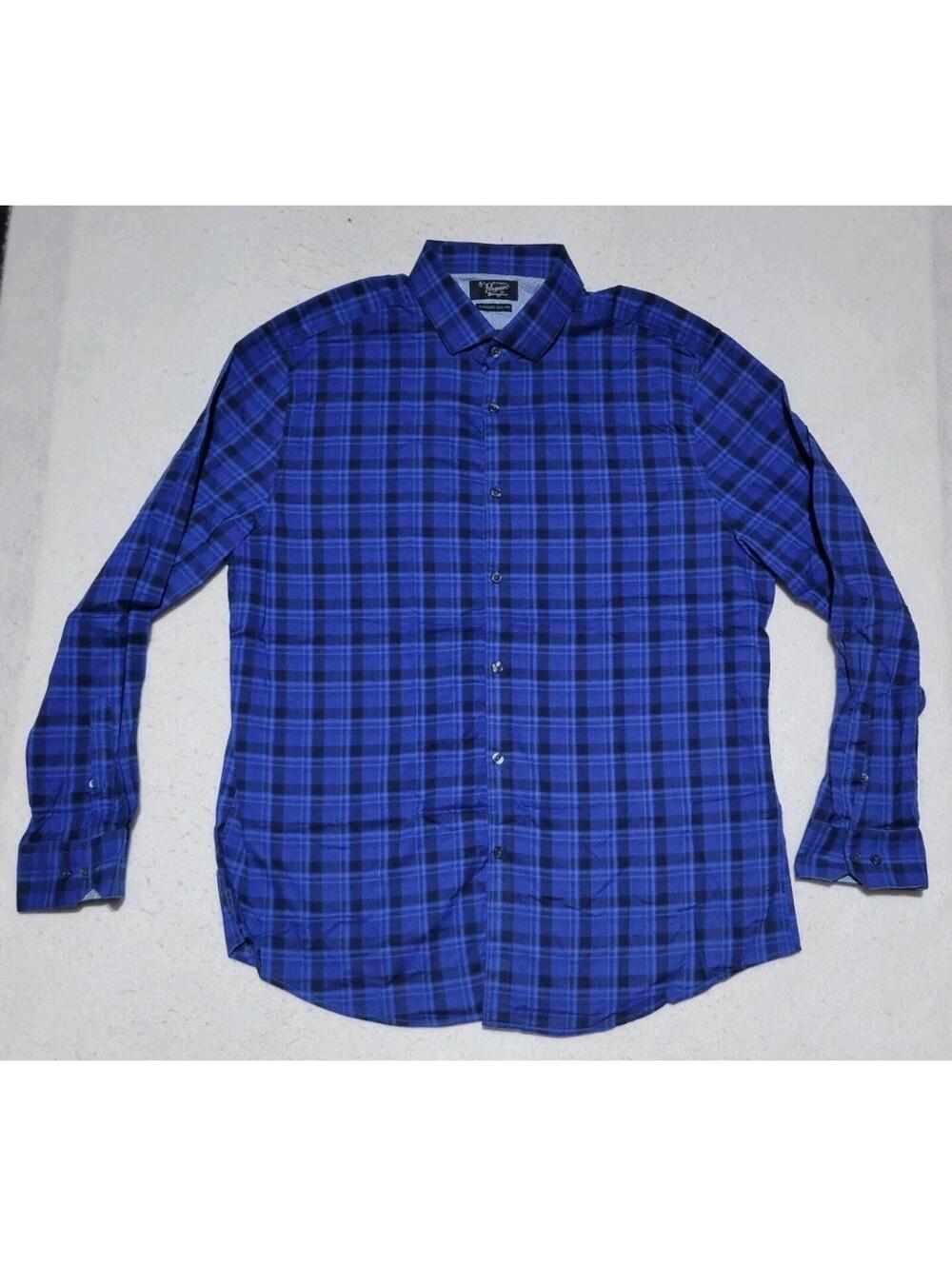 Original Penguin Heritage Slim Fit Button Shirt 17 34/35